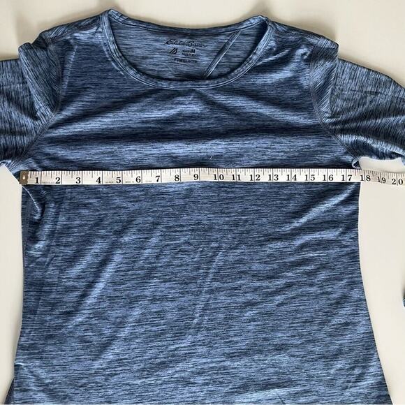 Eddie Bauer Freedry Performance Top Size Medium Long Sleeve Back Keyhole Yoga - Picture 10 of 10